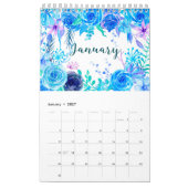 Aquarell-Blumengarten-Kalender Kalender (Jan 2027)