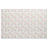 Aquarell-Blumengewebe mit Pfingstrosen und Stoff (Fat Quarter (45,7 x 55,9 cm))