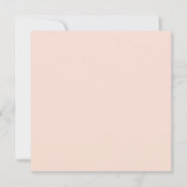 Aquarell Blumengrün Wreath Lingerie Dusche Einladung (Rückseite)