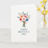 Aquarell-Blumenkunstkarte Karte (Gelbe Blume)