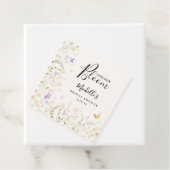 Aquarell-Blumenliebe In voller Blüte Brautparty Geschenkanhänger (Beispiel)