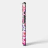 Aquarell-Blumenmuster Case-Mate iPhone Hülle (Rückseite / Links)