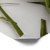 Aquarell-Blumenmuster Frohen Muttertag Foto Poster (Ecke)