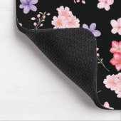 Aquarell-Blumenmuster Mousepad (Ecke)