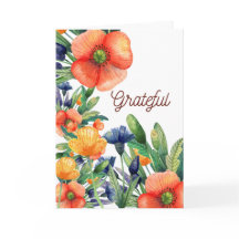 Aquarell Blumenstrauß Erntedank