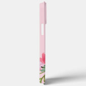Aquarell-Blumenstrauß in sanftem Rosa Case-Mate iPhone Hülle (Rückseite / Rechts)