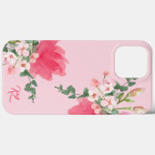 Aquarell-Blumenstrauß in sanftem Rosa Case-Mate iPhone Hülle (Rückseite (Horizontal))