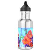 Aquarell-Blumenstrauß Trinkflasche (Rechts)