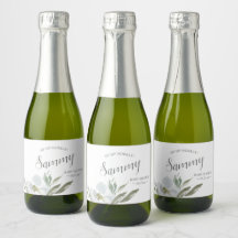 Aquarell Blütendusche und Grüne Kinderdusche