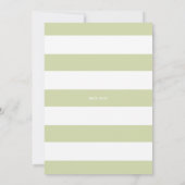 Aquarell Bohemische Blume Paare Dusche Einladung (Rückseite)