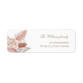 Aquarell Boho Blumen Pampasgras (Vorne)