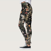 Aquarell Boho Floral  Leggings (Links)
