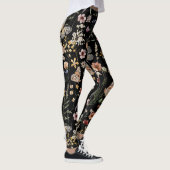 Aquarell Boho Floral  Leggings (Rechts)