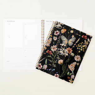Aquarell Boho Floral  Planer