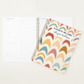 Aquarell Boho Regenbogen Planer (Anzeige)