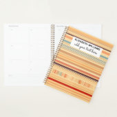 Aquarell Boho Regenbogen Planer (Anzeige)