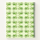 Aquarell Botanischer Namen Notizbuch (Rückseite)