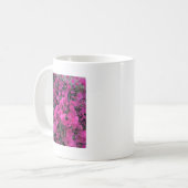 Aquarell-Bougainvillea Kaffeetasse (Vorderseite Links)