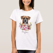 Aquarell-Boxer T-Shirt (Vorderseite)