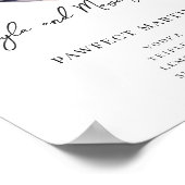 Aquarell | Bräunungsgetränk Poster (Ecke)