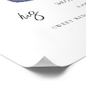 Aquarell | Bräunungsgetränk Poster (Ecke)