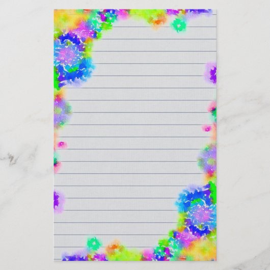 Aquarell Briefpapier (Vorderseite)