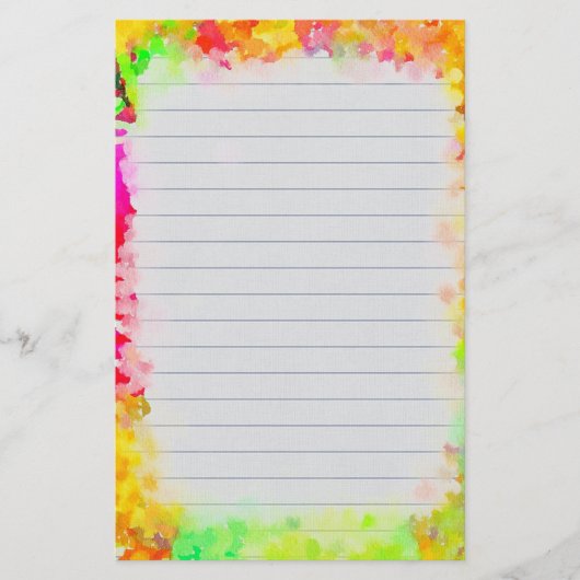 Aquarell Briefpapier (Vorderseite)