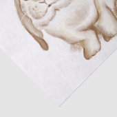 Aquarell-Brown-Häschen-Seidenpapier Seidenpapier (Ausschnitt)