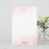 Aquarell-Bündel Briefpapier (Stehend Vorderseite)