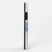 Aquarell Butterfly Blue Blühende Blumen Individuel Case-Mate iPhone Hülle (Hinten/Rechts)