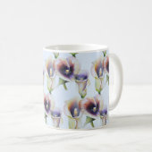 Aquarell Calla Lilis in leuchtenden Farben Kaffeetasse (VorderseiteRechts)