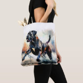 Aquarell Cane Corso Hund Tasche (Von Nahem)
