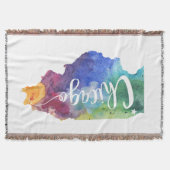 Aquarell Chicago Decke (Vorderseite)