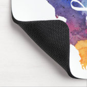 Aquarell Chicago Mousepad (Ecke)