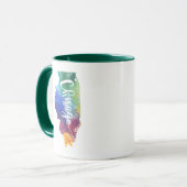 Aquarell Chicago Tasse (Vorderseite Links)