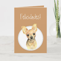 Aquarell-Chihuahua, Felicidades!