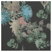 Aquarell, Chrysanthemen Stoff (Nahaufnahme)