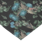 Aquarell, Chrysanthemen Tischdecke (Schrägansicht)