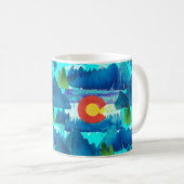 Aquarell Colorado Kaffeetasse (VorderseiteRechts)
