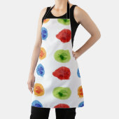 Aquarell Comic Cartoon Fish All-over Print-Schürze Schürze (InSitu)