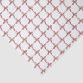 Aquarell Confetti Weihnachtsband und Bows Seidenpapier (Ausschnitt)