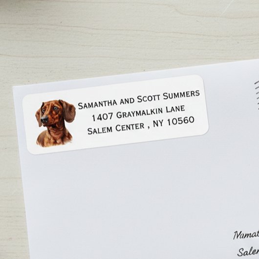 Aquarell-Dackel-Hund