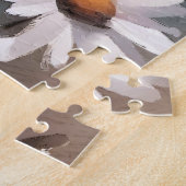 Aquarell Daisis Niedliches Blumenmuster Puzzle (Seite)