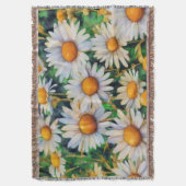 Aquarell Daisy Blume Garten Decke (Vorderseite Vertikal)