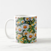 Aquarell Daisy Blume Garten Kaffeetasse (Links)