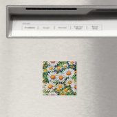 Aquarell Daisy Blume Garten Magnet (In Situ (Geschirrspüler))