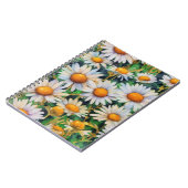 Aquarell Daisy Blume Garten Notizblock (Linke Seite)