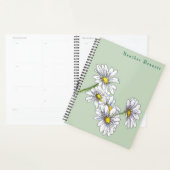 Aquarell-Daisy-Blumen-Boho-Weihnachtsgeschenk Planer (Anzeige)