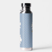 Aquarell Daisy Bouquet auf Punkten Trinkflasche (Rechts)