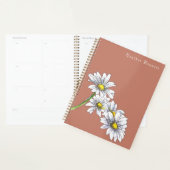 Aquarell-Daisy-Floral-Boho-Weihnachtsgeschenk Planer (Anzeige)